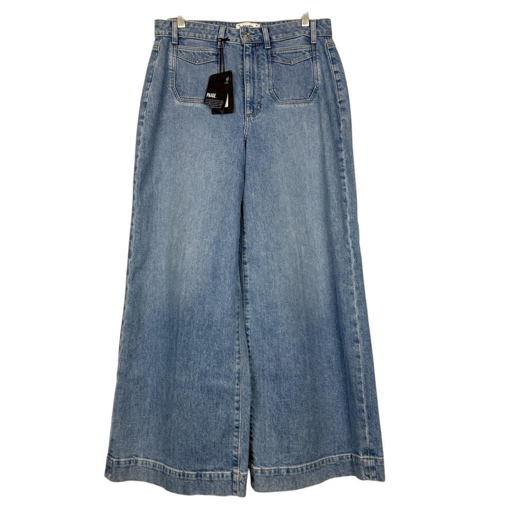 Paige Harper Ankle Wide Leg High Rise Jeans - Picture 2 of 7